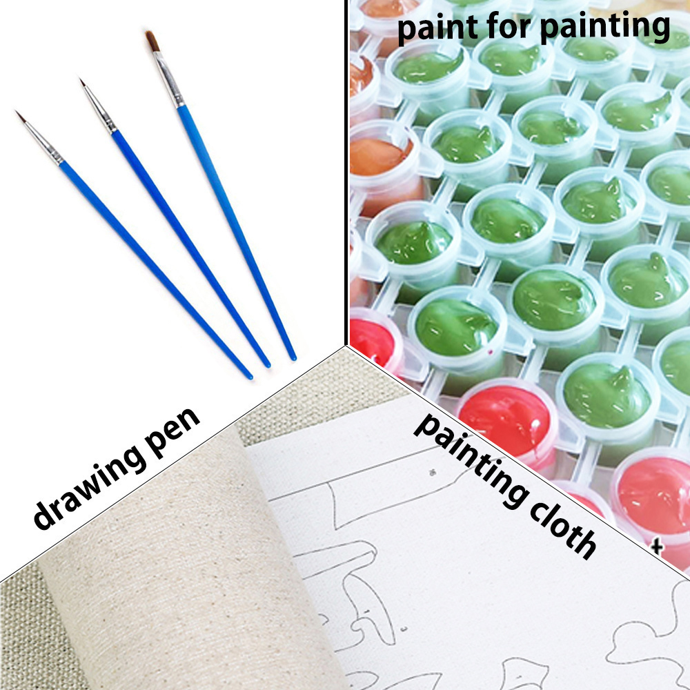 Diy Painting By Numbers Peony  - Home Improvement Tv Show 评论和价格