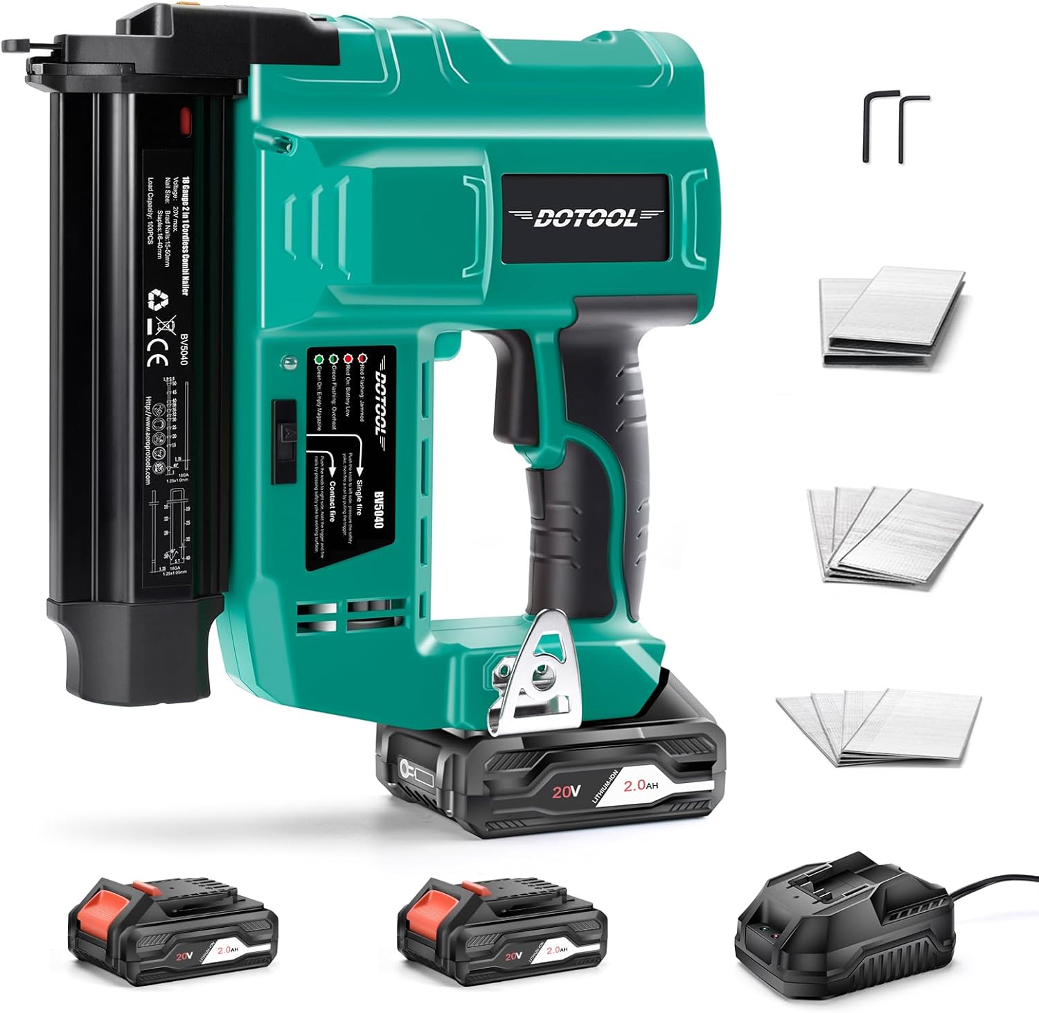 Battery-Powered Cordless Nail  - Home Improvement Brad 评论和价格