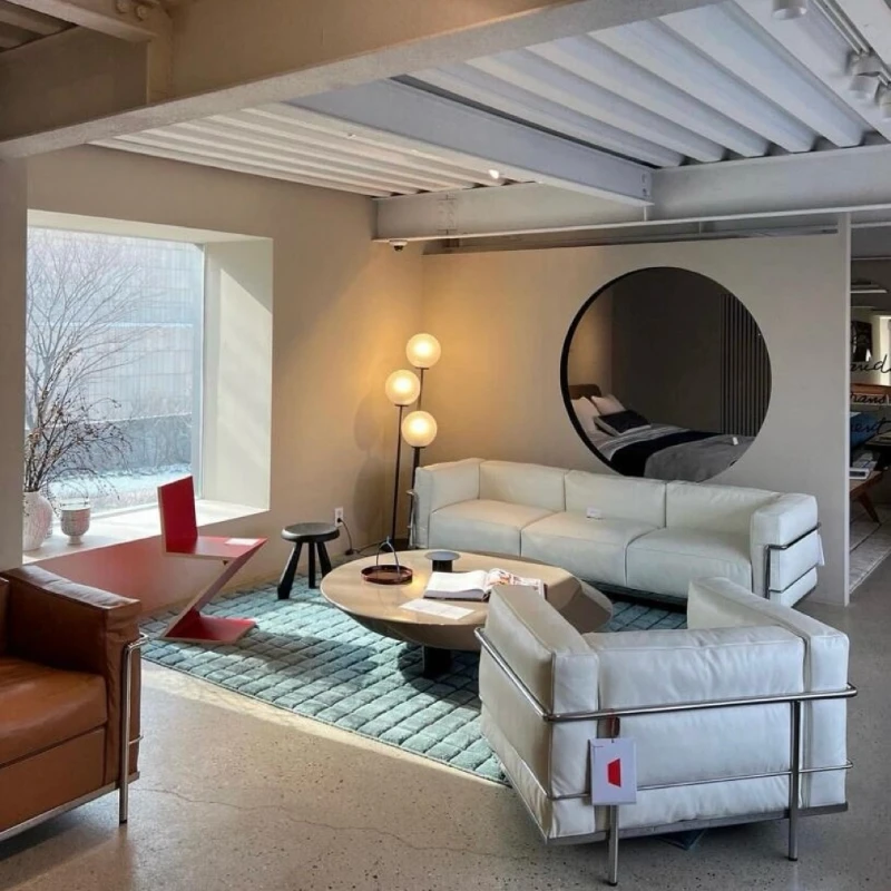 Service Black Luxury Sofa Leat - Home Improvement And Services 评论和价格