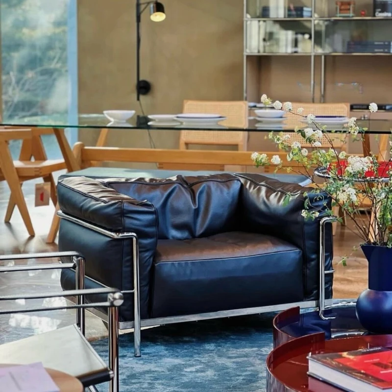 Service Black Luxury Sofa Leat - Home Improvement And Services 评论和价格