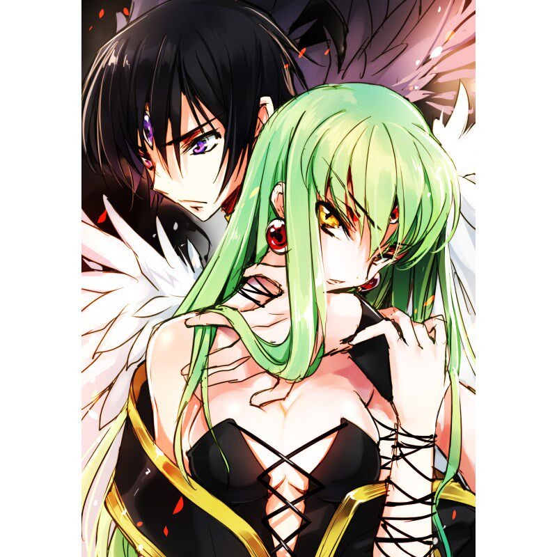 Code Geass Unframed Canvas Pos - Home Improvement Tv Show 评论和价格