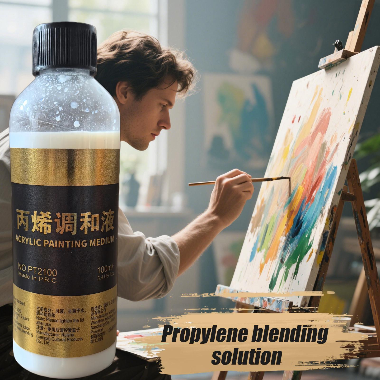 100ml Acrylic Fluid Medium Liq - Home Improvement Man 评论和价格